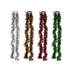 Christmas Tinsel - Stars & Trees, 2m assorted Christmas Tinsel - Stars & Trees, 2m assorted